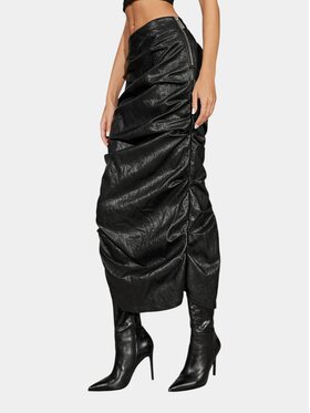MADE BY SOCIETY MADE BY SOCIETY Spódnica maxi SOLÈNE Skirt - F27595 Czarny Basic Fit