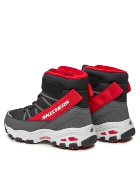 Skechers Zimski škornji D'Lites 660092L/BKRD Črna