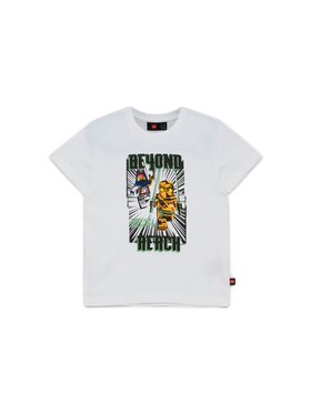 LEGO LEGO T-Shirt 12011211/101 Biały Regular Fit