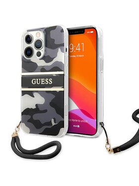 Guess Guess Etui na telefon iPhone 13 Pro Max Czarny