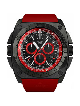 Aviator Aviator Zegarek M.2.30.5.215.6 Czerwony