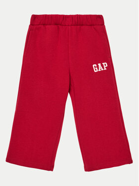 Gap Gap Donji dio trenerke 626265-01 Crvena Wide Leg