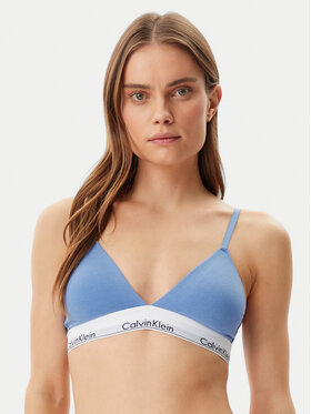 Calvin Klein Underwear Calvin Klein Underwear Podprsenka Bralette 000QF5650E Modrá