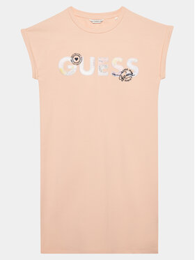 Marciano Guess Marciano Guess Haljina za svaki dan J4GK14 KAE23 Koraljna Regular Fit
