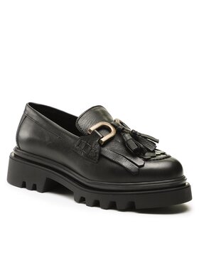 Badura Badura Loafersy 22SS24 Czarny