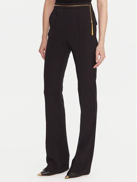 Elisabetta Franchi Elisabetta Franchi Kalhoty z materiálu PA-141-57E2-V420 Černá Regular Fit