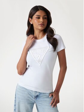 Guess Guess T-Shirt 174461 Biały Classic Fit