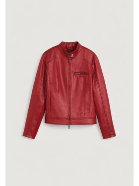 Desigual Desigual Lederjacke 25SWEW46 Rot Regular Fit