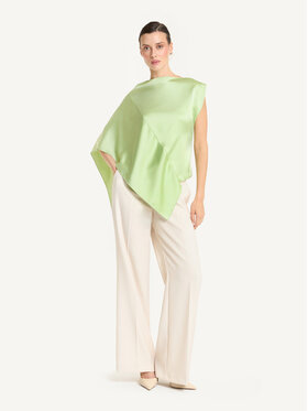 KMX KMX Bluzka 505310022 Zielony Loose Fit