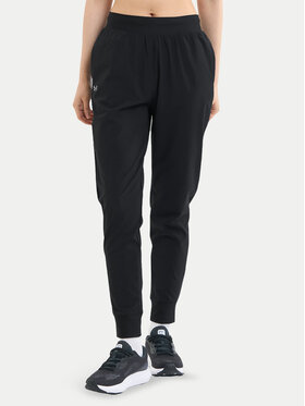 Under Armour Under Armour Спортивні штани Armoursport High Rise Wvn Pnt 1382727-001 Чорний Loose Fit