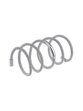 Breil Breil Bransoletka NEW SNAKE STEEL Srebrny
