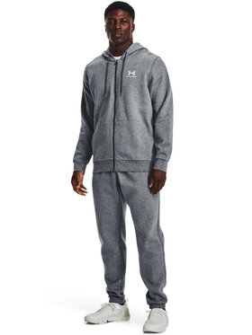 Under Armour Jopa UA Essential Fleece FZ Hood 1373881 Siva Regular Fit