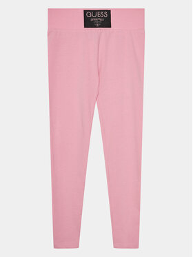 Guess Guess Leggings J4RB04 J1314 Ružičasta Slim Fit