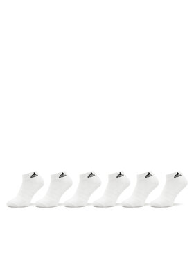 adidas adidas Rövid unisex zoknik Cushioned Sportswear Ankle Socks 6 Pairs HT3442 Fehér