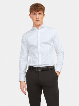 Jack&Jones Jack&Jones Krekls Parma 12097662 Balts Super Slim Fit
