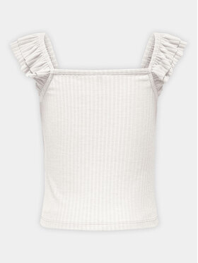 Kids ONLY Kids ONLY Top Nella 15317829 Bijela Slim Fit