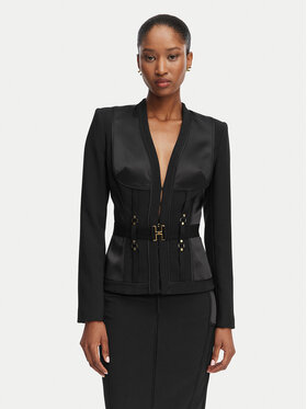 Elisabetta Franchi Elisabetta Franchi Sakko GI-233-62E2-V840 Schwarz Slim Fit