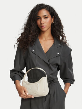 Calvin Klein Jeans Calvin Klein Jeans Geantă Ck Shoulder Bag IU0IU00757 Crem