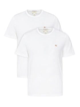 Calvin Klein Jeans Calvin Klein Jeans Komplet t-shirtów LV04RD248G Biały Regular Fit