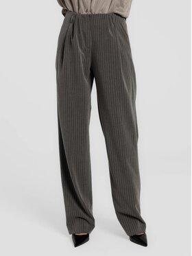 MANDRAGORA MANDRAGORA Pantaloni da donna Gante Grigio Standard Fit