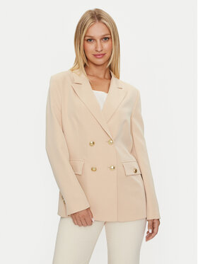 Guess Guess Marynarka Fiona W4YN54 WFWX2 Beżowy Regular Fit