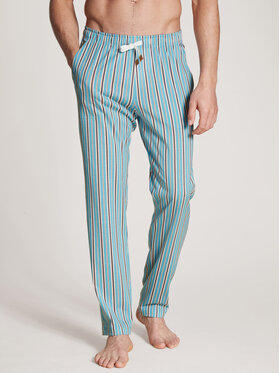 Calida Calida Kalhoty z materiálu 29884 Modrá Regular Fit