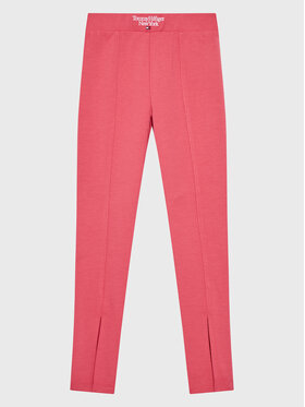 Tommy Hilfiger Tommy Hilfiger Leggings Graphic KG0KG07062 M Ružičasta Slim Fit