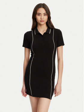 Guess Guess Sukienka dzianinowa V5YK00 KCX12 Czarny Regular Fit
