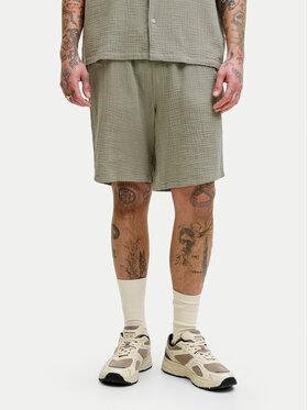Jack & Jones Jack & Jones Šortky z materiálu Jaiden 12274758 Khaki Relaxed Fit