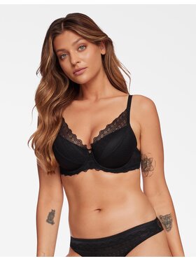 Esotiq Esotiq Biustonosz push-up 39998-99X Czarny