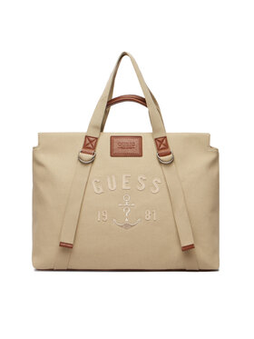 Guess Guess Τσάντα Σαββατοκύριακου HMOSCM P6246 Ανοιχτό μπεζ