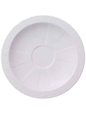 Villeroy & Boch Villeroy & Boch Spodek do filiżanki White Pearl Villeroy & Boch Biały