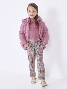 Mayoral Mayoral Текстилни панталони 4.506 Розов Regular Fit