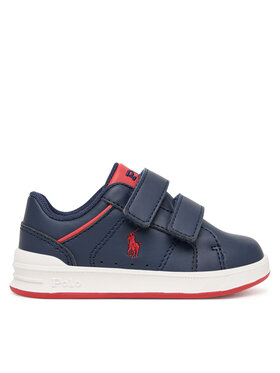 Polo Ralph Lauren Polo Ralph Lauren Sneakersy Heritage Court IV Ez RL02996412 Granatowy