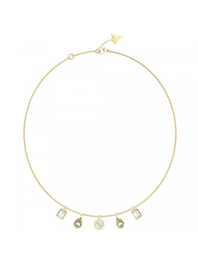 Guess Guess Naszyjnik JUBN05238JWYGT/U Złoty