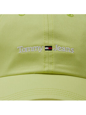 Tommy Jeans Kapa S šiltom AM0AM09575 Zelena