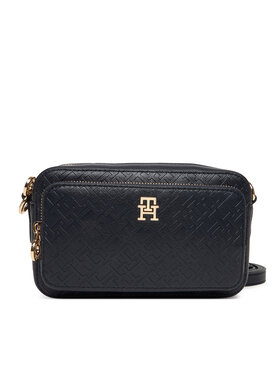Tommy Hilfiger Tommy Hilfiger Handtasche Th Icon Camera Bag Mono AW0AW18121 Dunkelblau