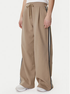 Weekend Max Mara Weekend Max Mara Spodnji del trenirke Perdoni 2615781051 Bež Wide Leg
