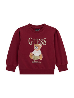Guess Guess Mikina K5BQ00 KAX74 Červená Regular Fit
