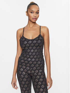 Guess Guess Top V3GP01 MC03W Czarny Slim Fit