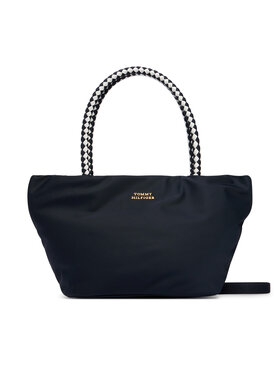 Tommy Hilfiger Tommy Hilfiger Käekott Th Marina Bucket Nylon AW0AW18831 Tumesinine