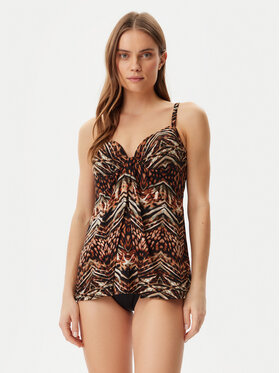 Miraclesuit Miraclesuit Tankini Tribal Tigress Gala 6552281 Pruun