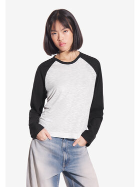 PROSTO. PROSTO. Longsleeve College Czarny Regular Fit