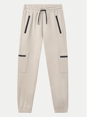 Mayoral Mayoral Pantaloni da tuta 6528 Beige Relaxed Fit