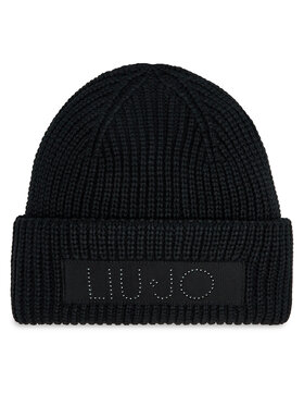 Liu Jo Liu Jo Čepice Cappello Logo Applic 2F3041 M0300 Černá
