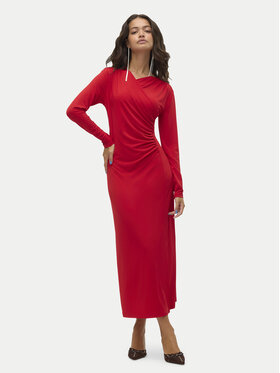 Vero Moda Vero Moda Koktel haljina Rasmine 10317033 Crvena Slim Fit