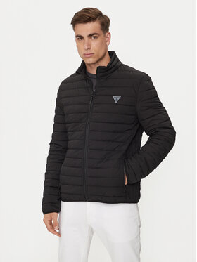 Guess Guess Пухено яке Lauper Z4YL00 WGAA0 Черен Regular Fit