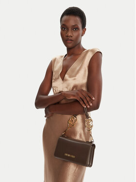 LOVE MOSCHINO LOVE MOSCHINO Ročna torba JC4051PP1NLF0301 Rjava