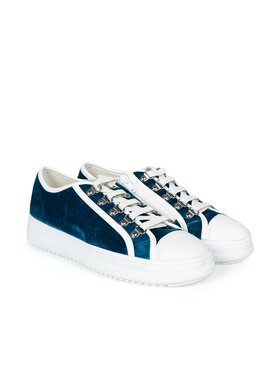 Geox Geox Sneakersy D02FEA 0FP54 Tyrkysová