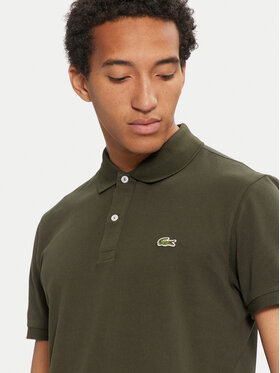 Lacoste Polo Majica PH4012 Zelena Slim Fit